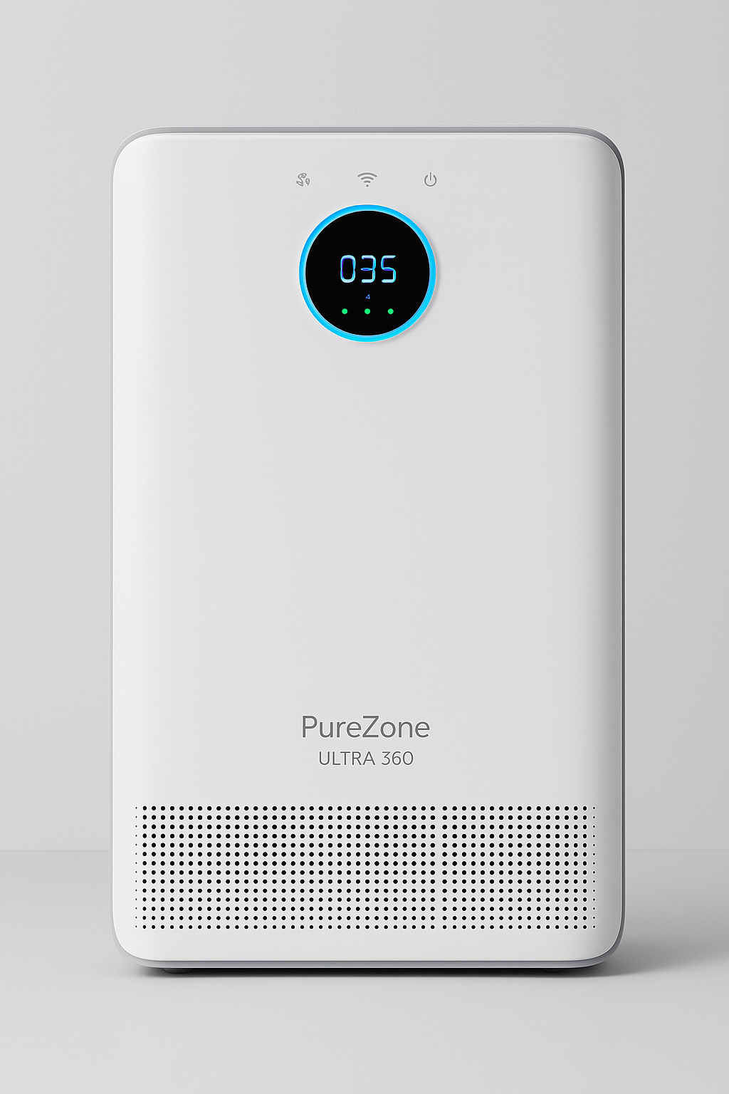 PureZone Ultra 360 – Smart HEPA Air Purifier with 5-Year Filter Life